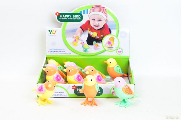 Ptak nakręcany 12szt/disp 1340975 09757