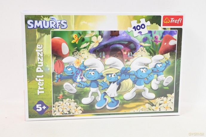 PUZZLE 100 Poznaj Smerfy /The Smurfs 16487