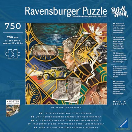 RAVENSBURGER 750 el. Art Soul 00996 [PUZZLE]