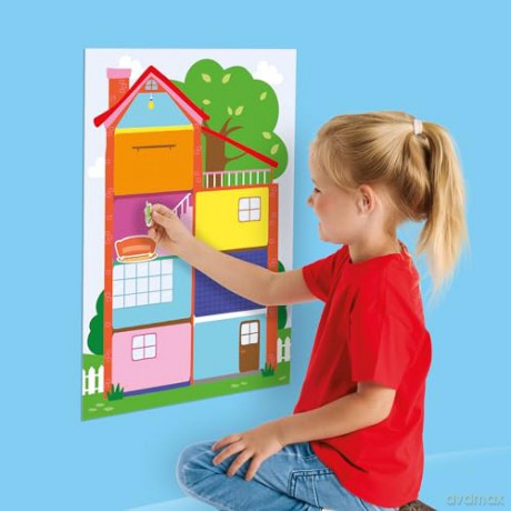 SES Mój pierwszy plakat z nakl.domek 14476 44760