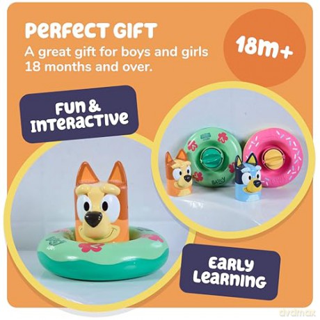 TOMY Bluey zabawka z Bingo do kąpieli E73623