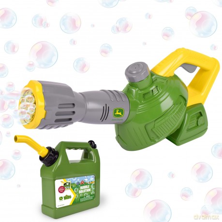 TOMY John Deere dmuchawa liście bańki mydl.X470146