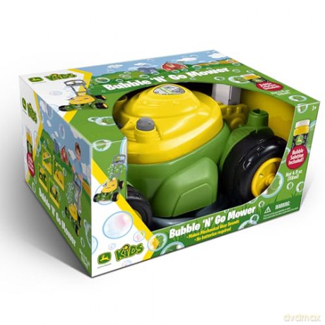 TOMY John Deere kosiarka z bańkami X320907