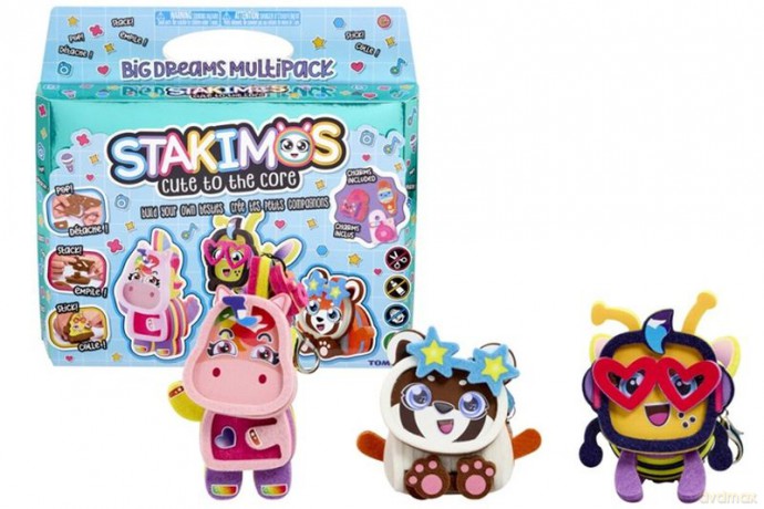 TOMY STAKIMOS 3pak Big Dreams Friends E73626