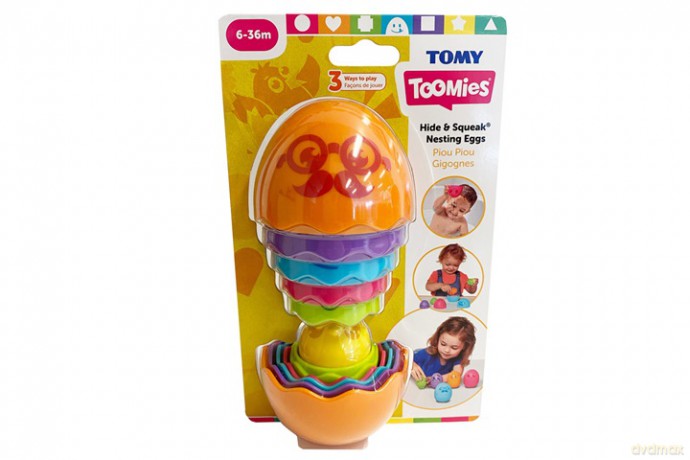 TOMY TOOMIES jajko Matrioszka pomarańczowe E73080