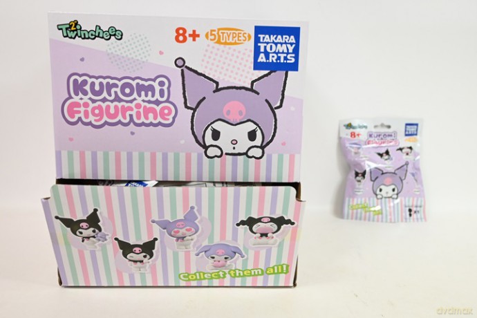 TOMY TWIN Kuromi fig.kolekcj.M8055854disp