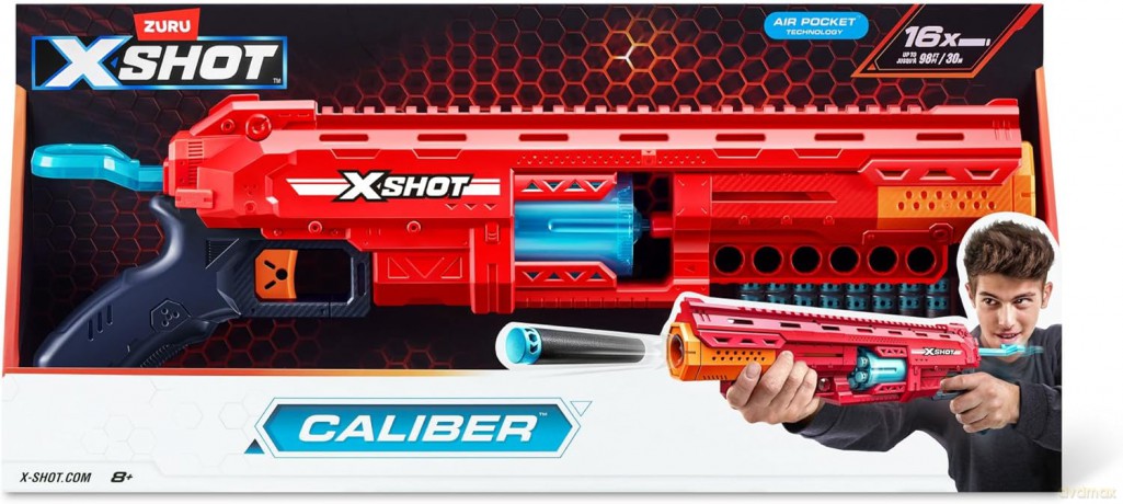 ZURU X-SHOT Caliber wyrzutnia 36675