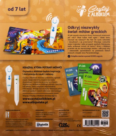Czytaj z Albikiem. Mitologia Grecka [KSIĄŻKA]