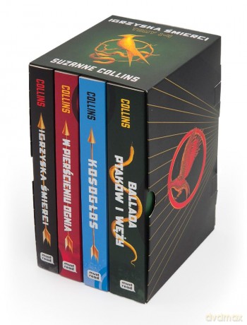 Igrzyska śmierci (Tom 1-4) - Suzanne Collins [KSIĄŻKA]
