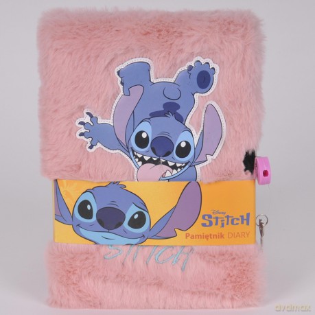 Pamiętnik pluszowy Stitch DS24GW-3677