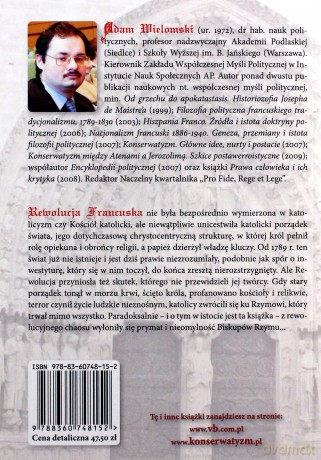 Kościół w cieniu gilotyny. Katolicyzm francuski wobec Rewolucji (1789 - 1815) - Adam Wielomski [KSIĄŻKA]