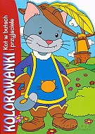 Kot w butach i przyjaciele. Kolorowanki - Anna Purska (tłum.) [KSIĄŻKA]