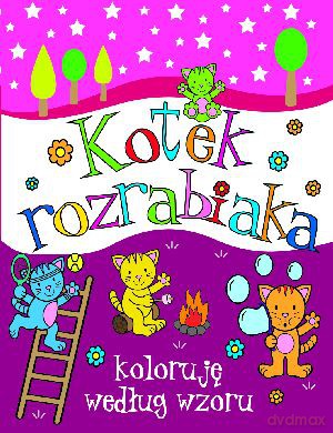 Kotek rozrabiaka. Koloruję według wzoru - Anna Wiśniewska [KSIĄŻKA]