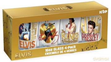 Elvis: Elvis 16 Oz 4 Pack Pint Glasses