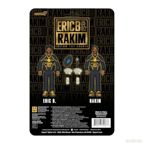 Eric B. & Rakim: Eric B. & Rakim (Follow The Leader) Reaction Figures Wave 2