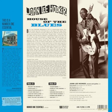John Lee Hooker: House Of The Blues (+2 Bonus Tracks) (Limited) [Winyl]