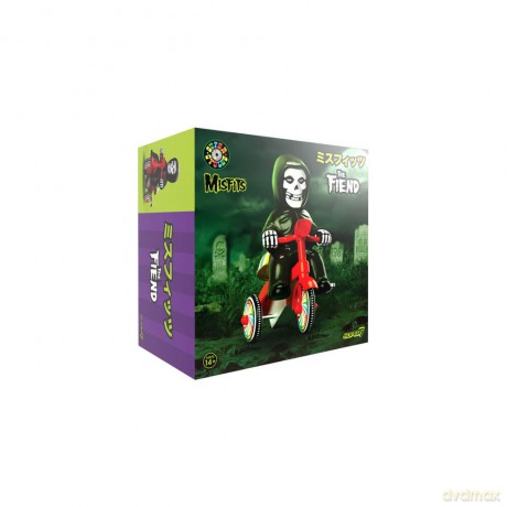 Misfits: Misfits Super Cycles Fiend (Black W/ Red Trike)