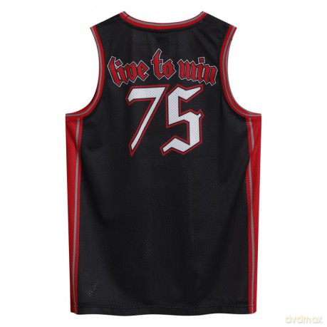 Motorhead: Motorhead Live To Win Black Basketball Jersey Small