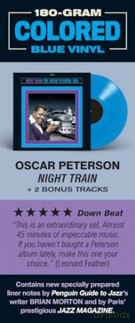 Oscar Peterson: Night Train (+2 Bonus Tracks) (Limited Blue) [Winyl]