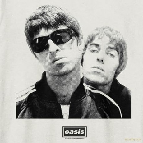 Oasis: Oasis Boxed Amplified Medium Vintage White T Shirt