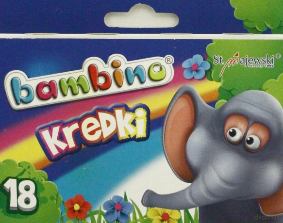 Kredki Bambino 18 kol. [SZKOŁA]