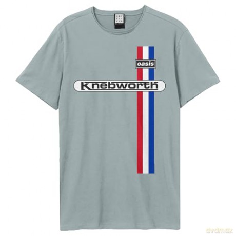 Oasis: Oasis Knebworth Amplified Small Vintage White T Shirt