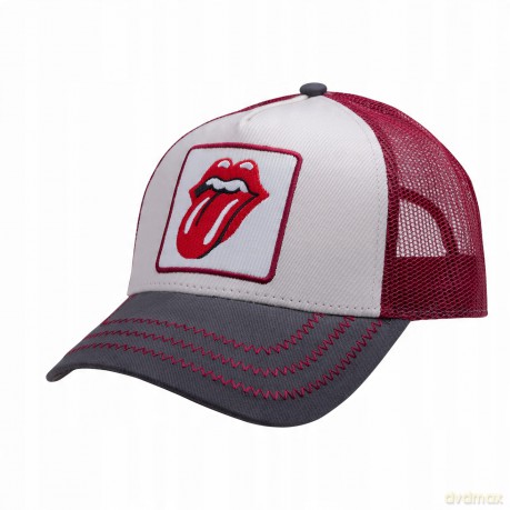 The Rolling Stones: Rolling Stones Trucker Cap Beige