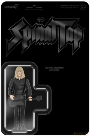 Spinal Tap: Spinal Tap David St. Hubbins (None More Black) Reaction Figures Wave 2