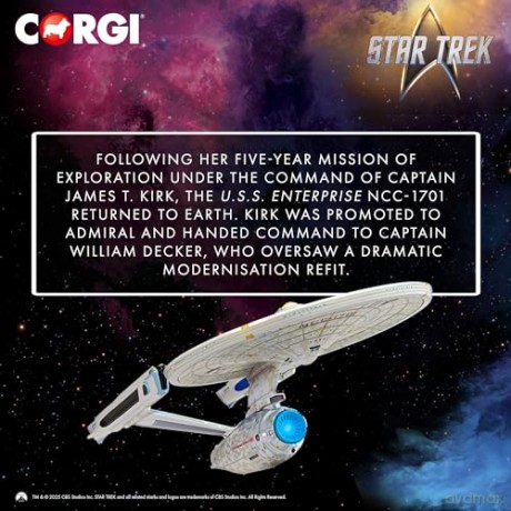 Star Trek: Star Trek - USS Enterprise NCC-1701 Model [Refit] (Star Trek II: The Wrath Of Khan)