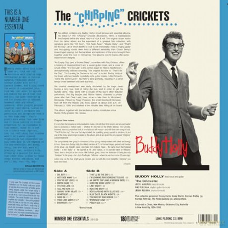 Buddy Holly: The Chirping Crickets (+10 Bonus Tracks) (Limited) [Winyl]