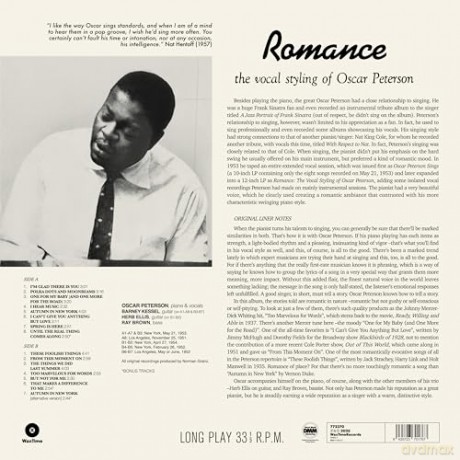 Oscar Peterson: The Vocal Stying Of Oscar Peterson (+3 Bonus Tracks) (Centennial) [Winyl]