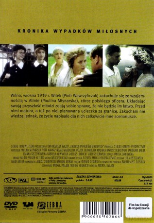 Kronika wypadków miłosnych [DVD]
