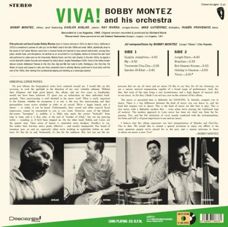 Bobby Montez: Viva! (+1 Bonus Track) (Limited) [Winyl]