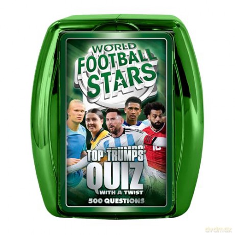 World Football Stars: World Football Stars Top Trumps Quiz [KARTY]