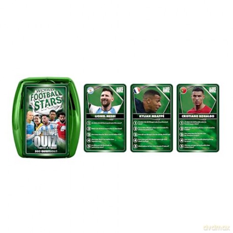 World Football Stars: World Football Stars Top Trumps Quiz [KARTY]