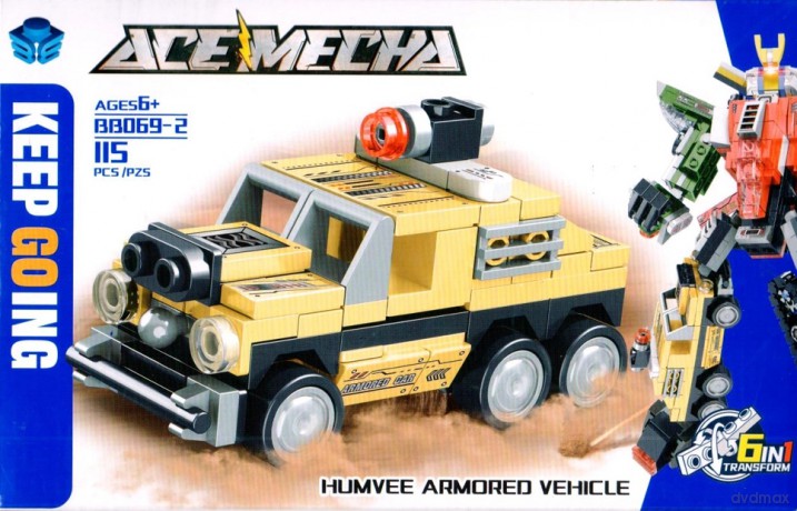 Ace Mecha. Pojazd-robot