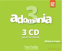 Adomania 3 audio CD Int (x3) - Céline Himber, Corina Brillant, Sophie Erlich [KSIĄŻKA]