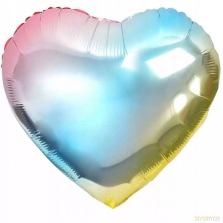Balon foliowy Arpex serce wielokolorowe