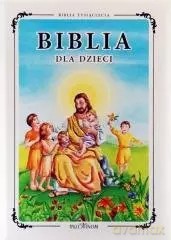 Biblia Tysiąclecia dla dzieci Stary i Nowy Testament Pamiątka Chrztu Świętego [KSIĄŻKA]