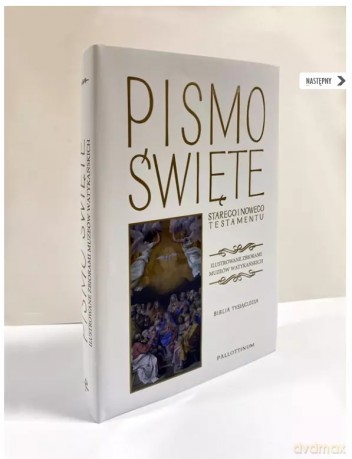 Biblia Tysiąclecia. Pismo Święte Starego i Nowego Testamentu. Ilustrowane obrazami
z Muzeów Watykańskich - biała." [KSIĄŻKA]