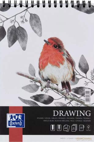 Blok Oxford Artistic Rysunkowy A5 50 kartek 160g Spirala