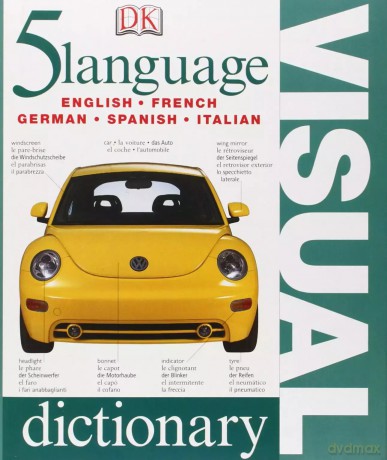 DK Five Language Visual Dictionary. HB - Jonathan Metcalf [KSIĄŻKA]