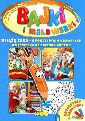 Książę Żaba. Bajki i malowanki - Carlos Busquets (ilustr.) [KSIĄŻKA]