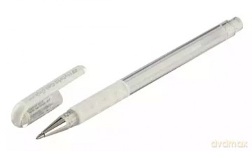 Długopis Gel Zam Gr 0.8mm Pentel biały pudełko A 12