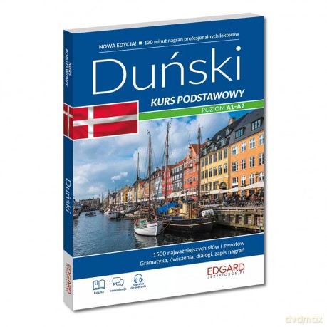 Duński. Kurs podstawowy. Wydawnictwo Edgard [KSIĄŻKA]