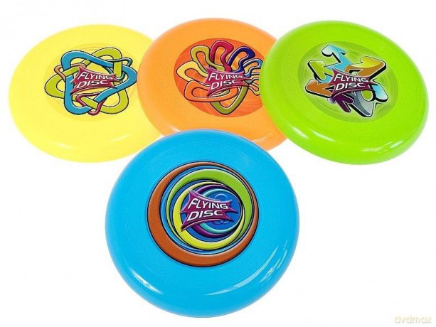 Dysk latający, frisbee 19cm MIX