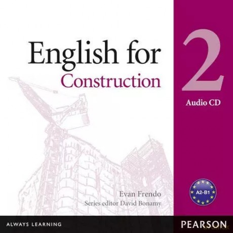 English for Construction 2 CD-Audio - Evan Frendo [KSIĄŻKA]