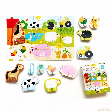 Figure It Out. Puzzle Farm 2+ [KSIĄŻKA]