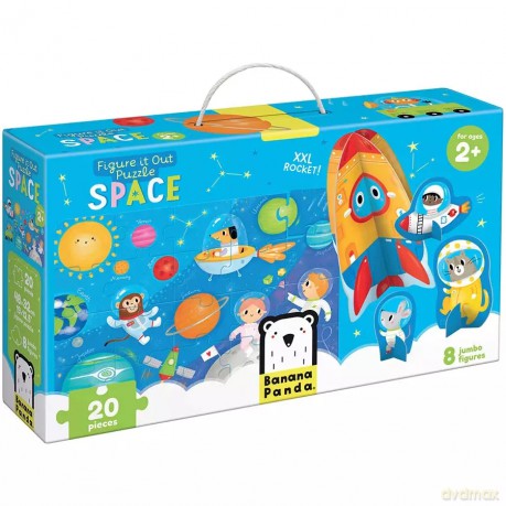 Figure It Out. Puzzle Space 2+ [KSIĄŻKA]