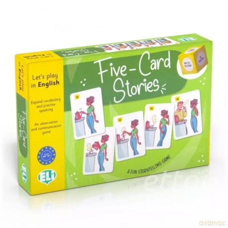 Five-card Stories. Gra językowa A2-B1 [KSIĄŻKA]